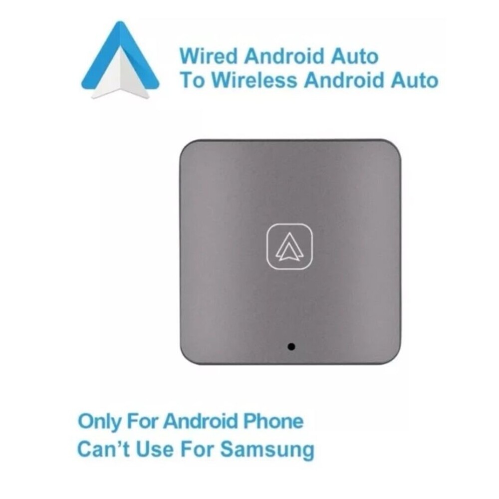 Wireless Android Auto AI Box Dongle Converter Adapter For Universal Car, Unboxed
